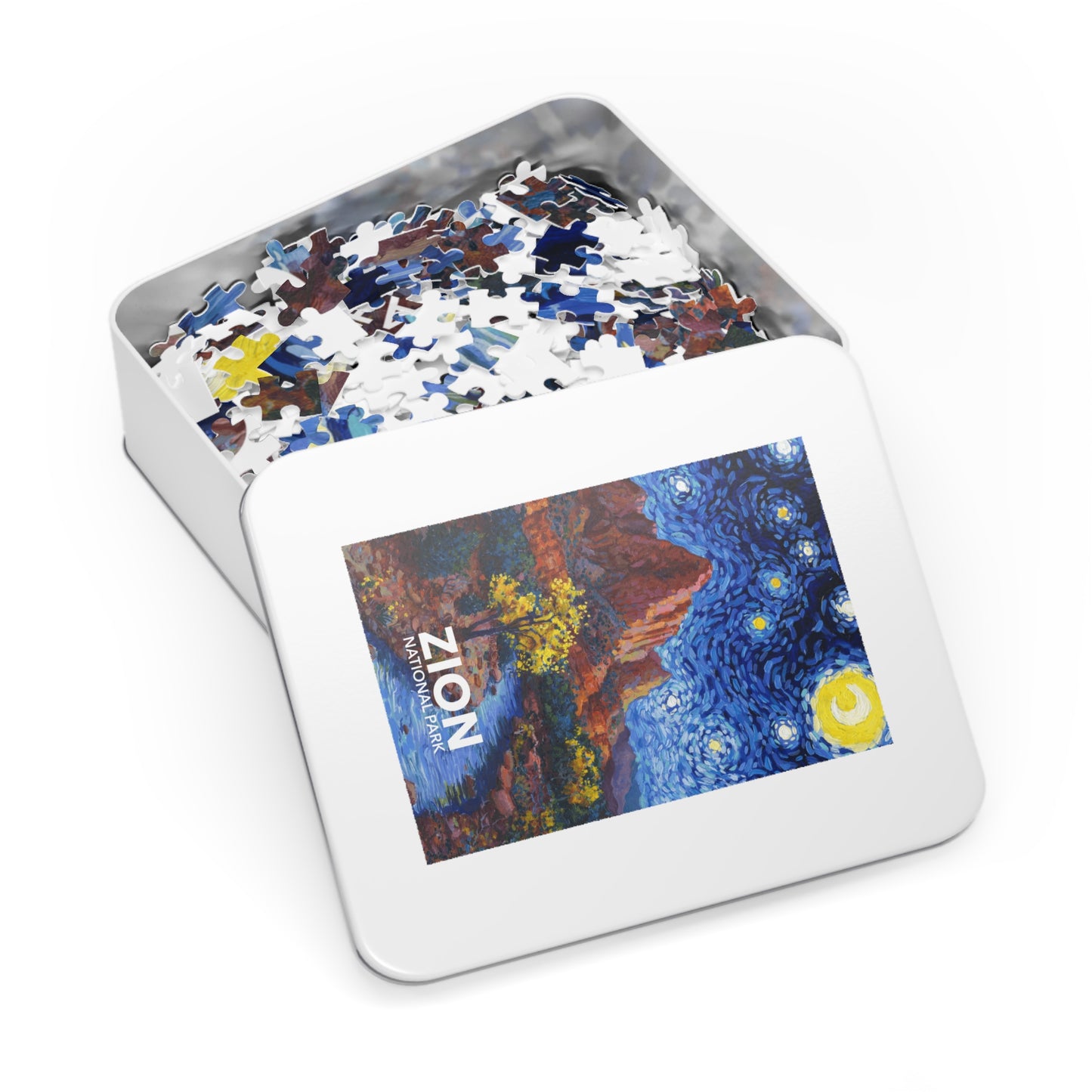 Zion National Park Jigsaw Puzzle - The Starry Night