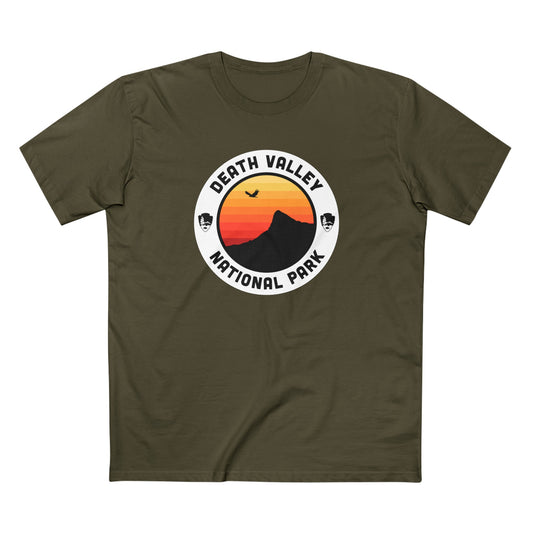 Death Valley National Park T-Shirt - Round Badge Design