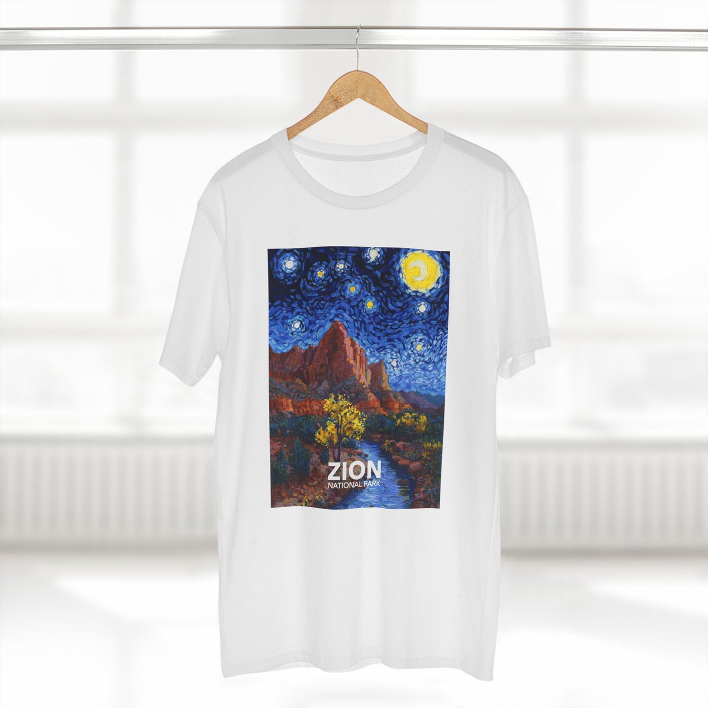 Zion National Park T-Shirt - The Starry Night