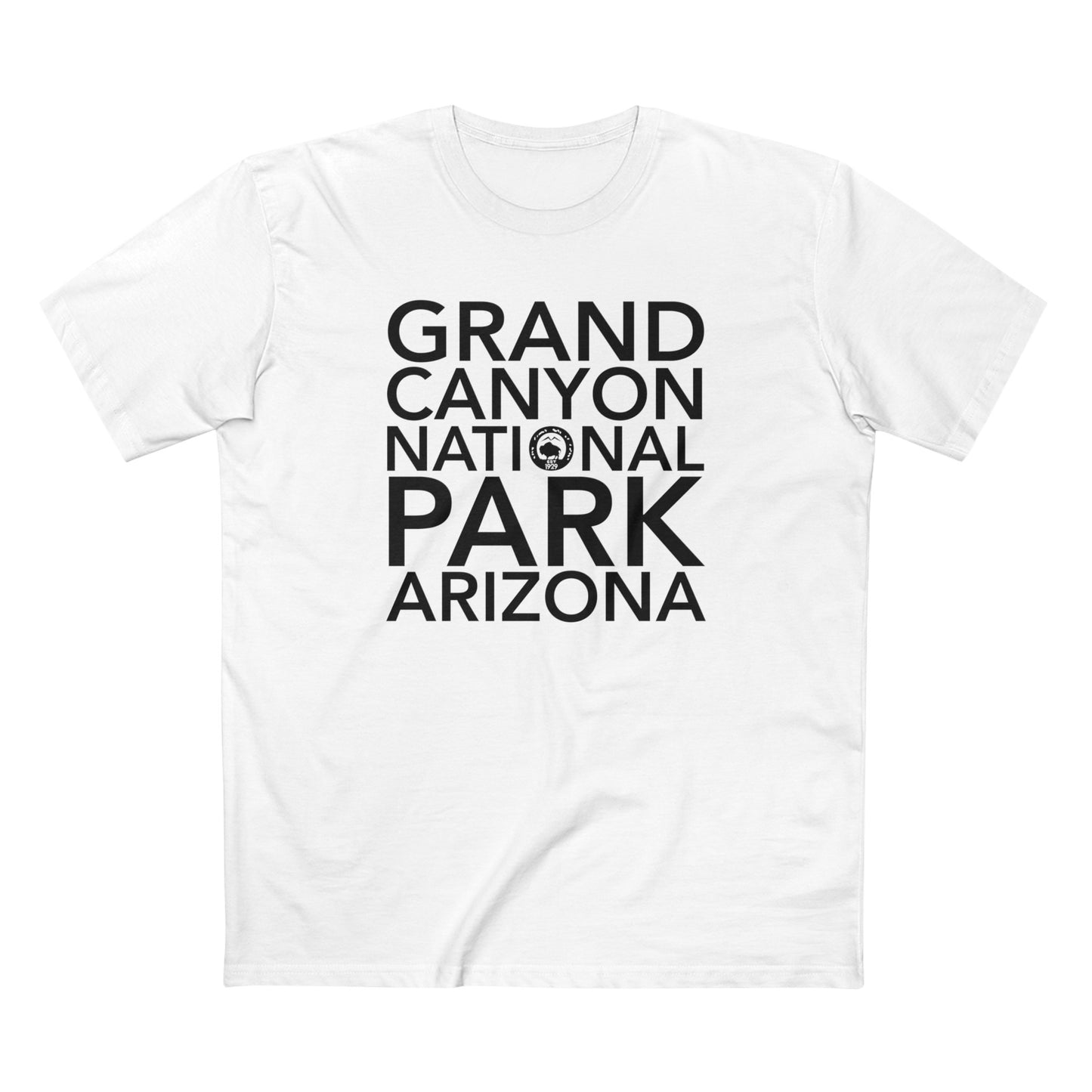 Grand Canyon National Park T-Shirt Block Text