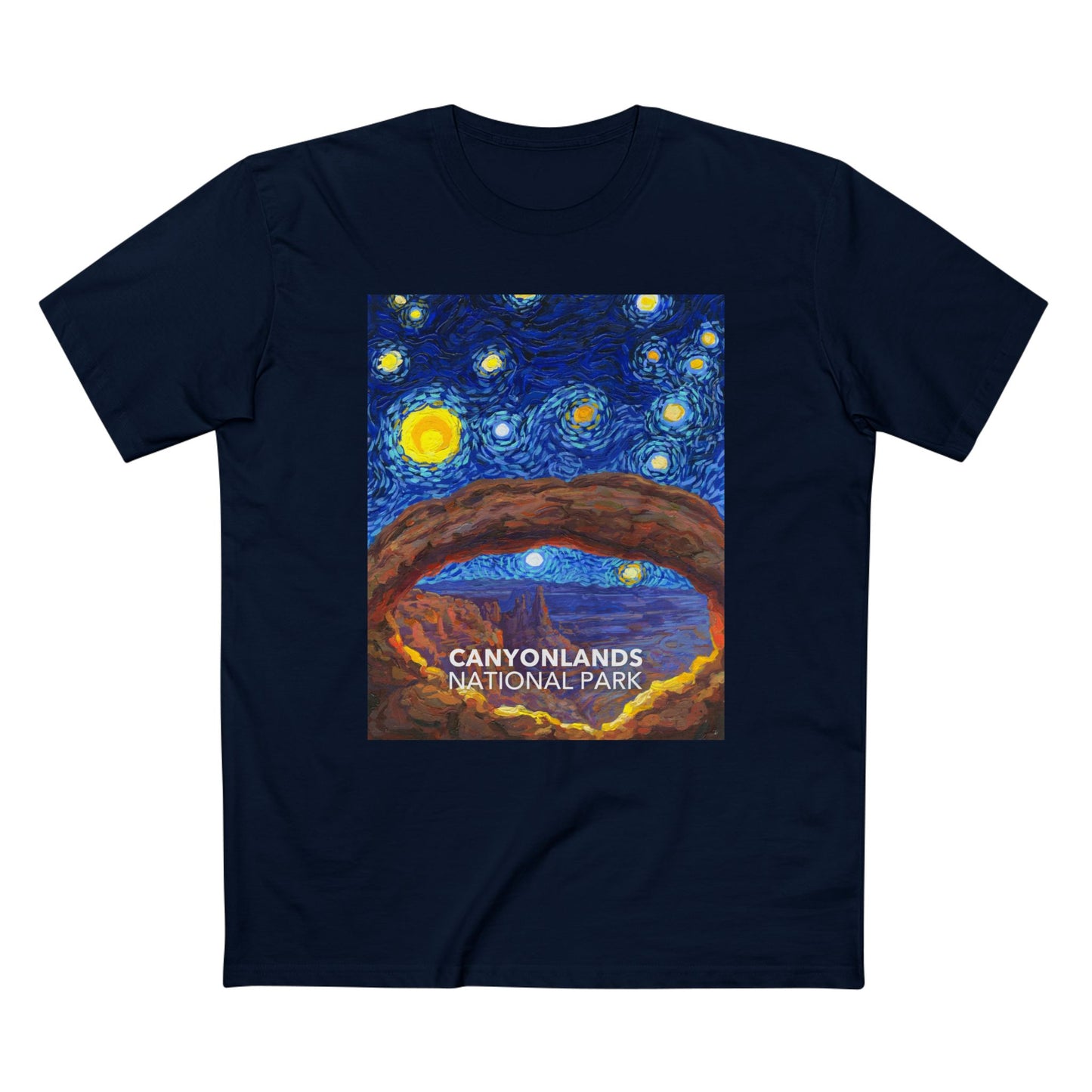 Canyonlands National Park T-Shirt - The Starry Night