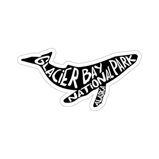 Glacier Bay National Park Sticker - Humpback Whale