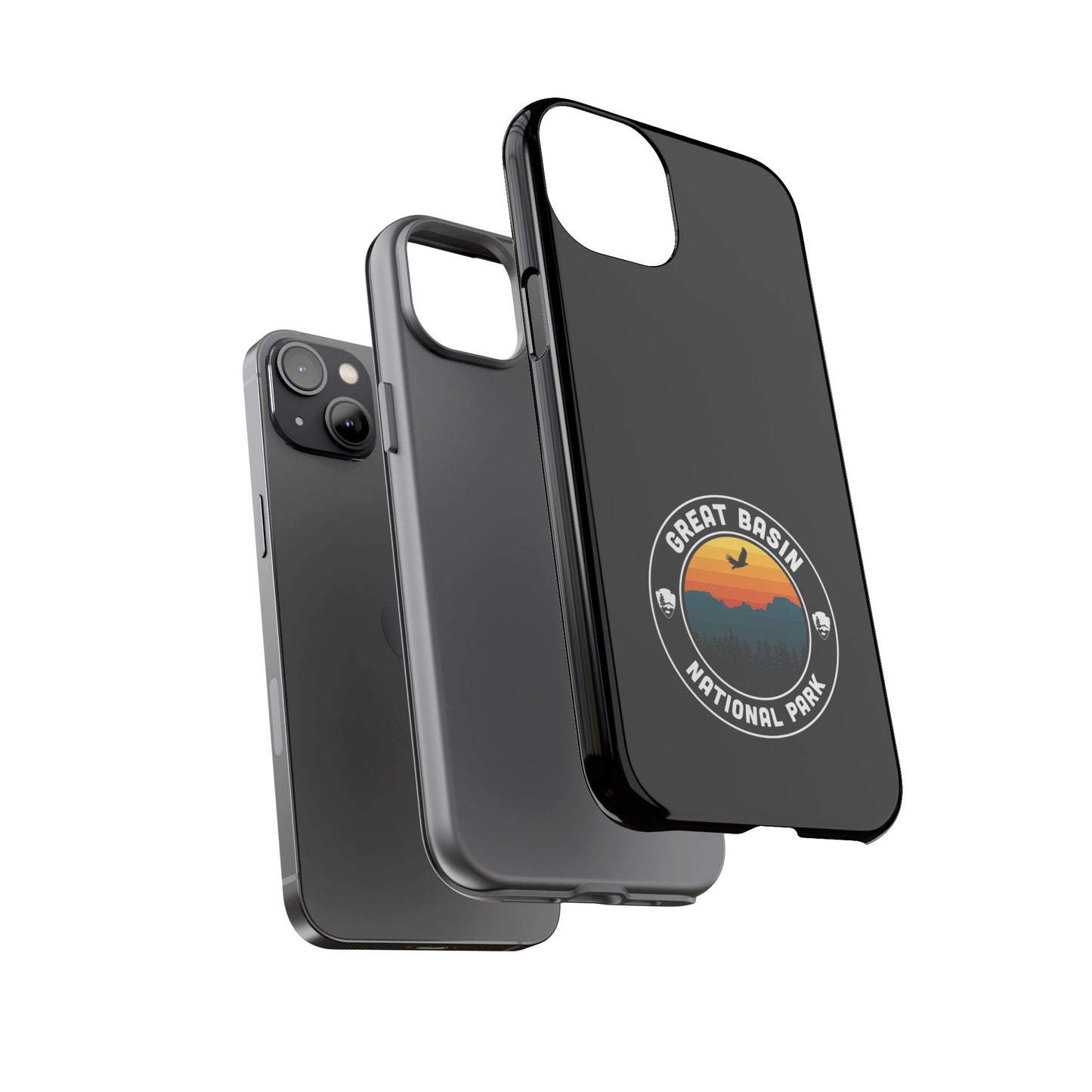 Great Basin National Park iPhone Case - Round Emblem Design