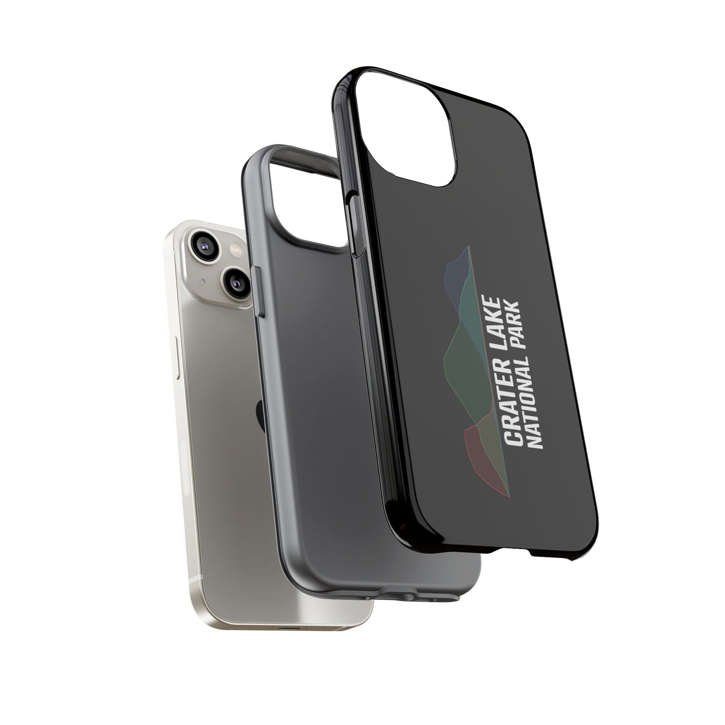 Crater Lake National Park Phone Case - Histogram Design