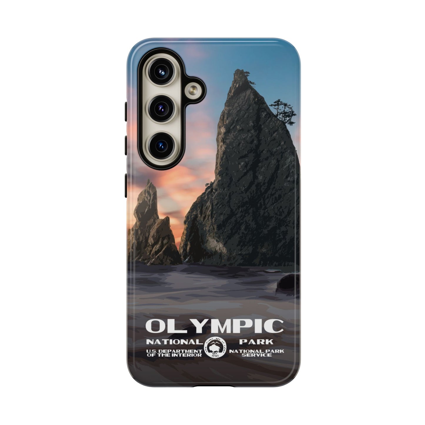 Olympic National Park Phone Case - WPA Style