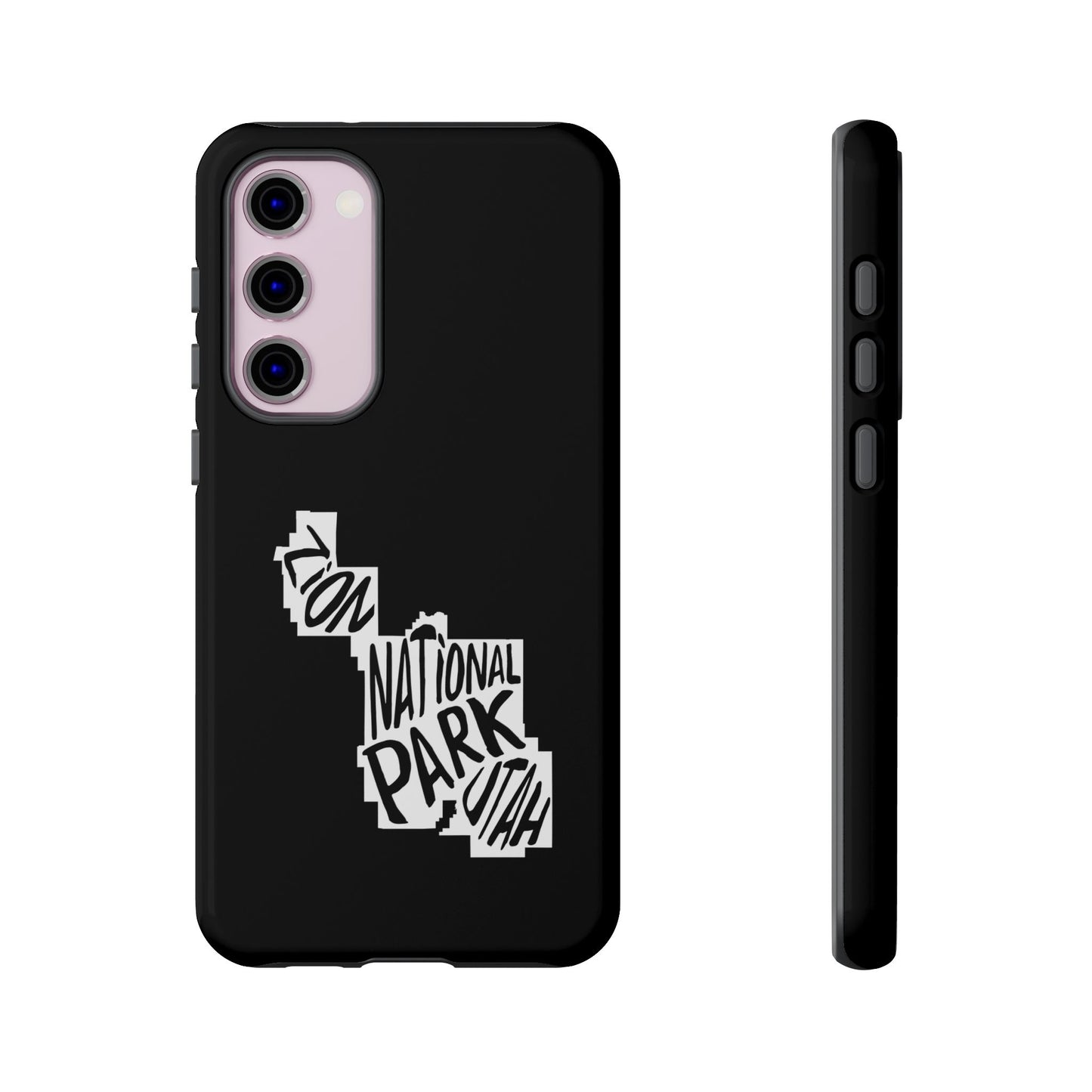 Zion National Park Phone Case - Map Design
