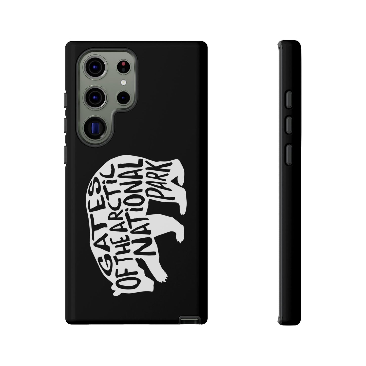 Gates of the Arctic National Park Phone Case - Grizzly Bear Design