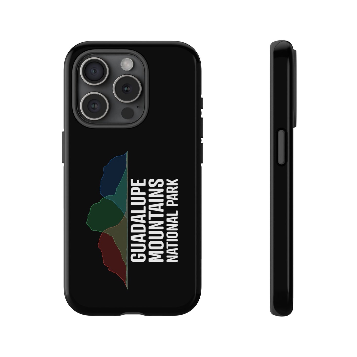 Guadalupe Mountains National Park Phone Case - Histogram Design