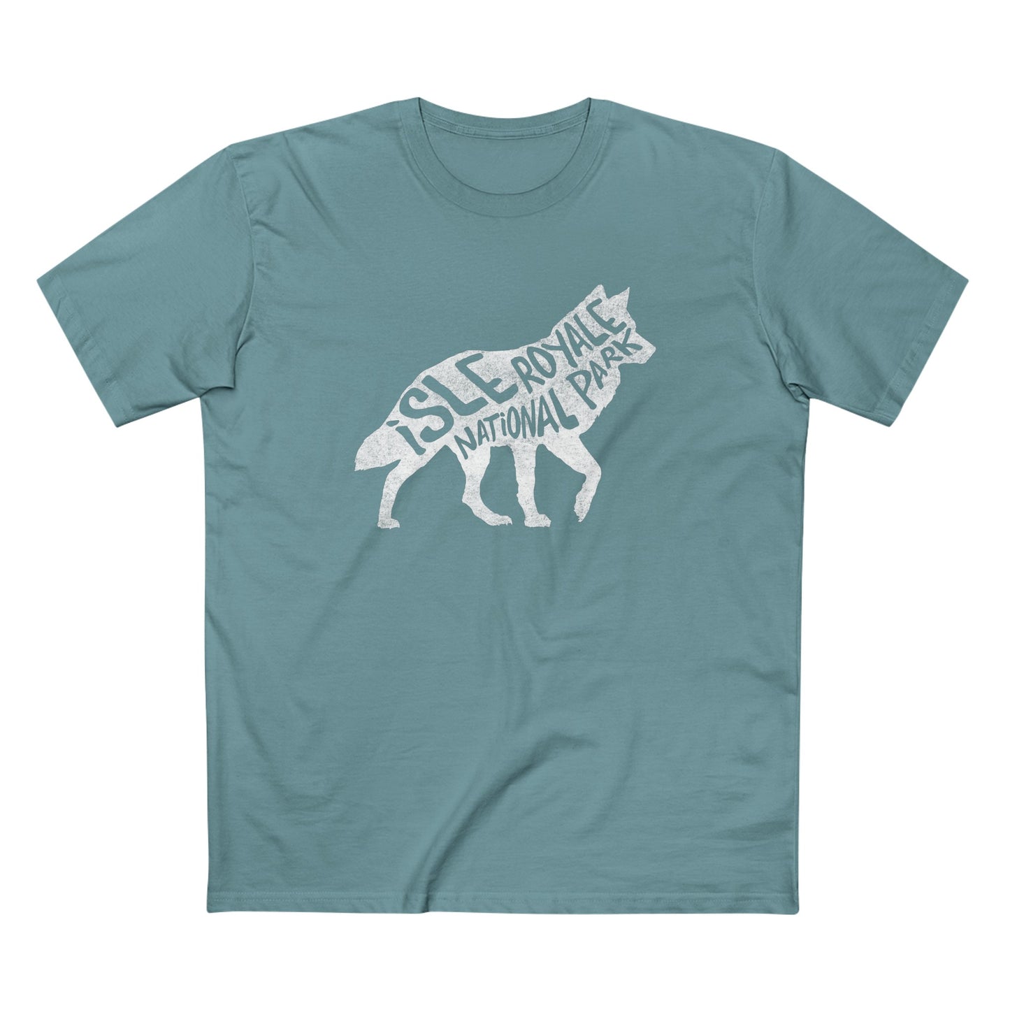 Isle Royale National Park T-Shirt - Gray Wolf