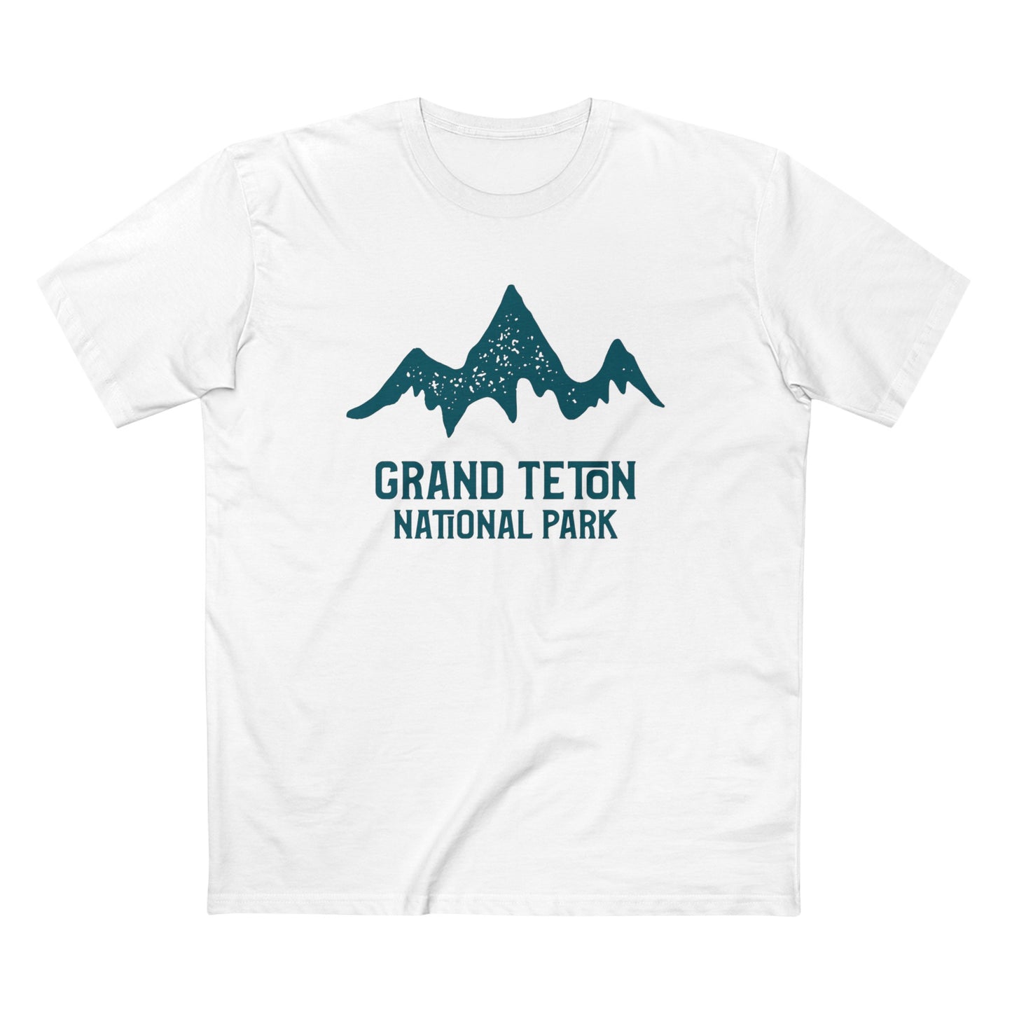 Grand Teton National Park T-Shirt - Mountain Stamp