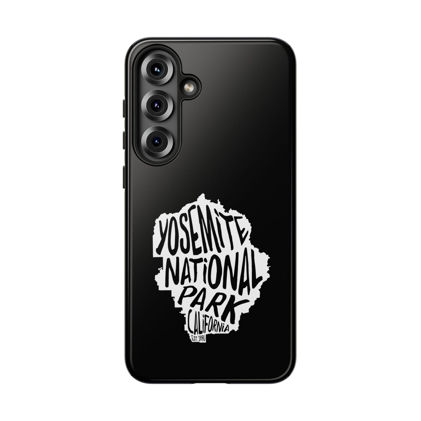 Yosemite National Park Phone Case - Map Design