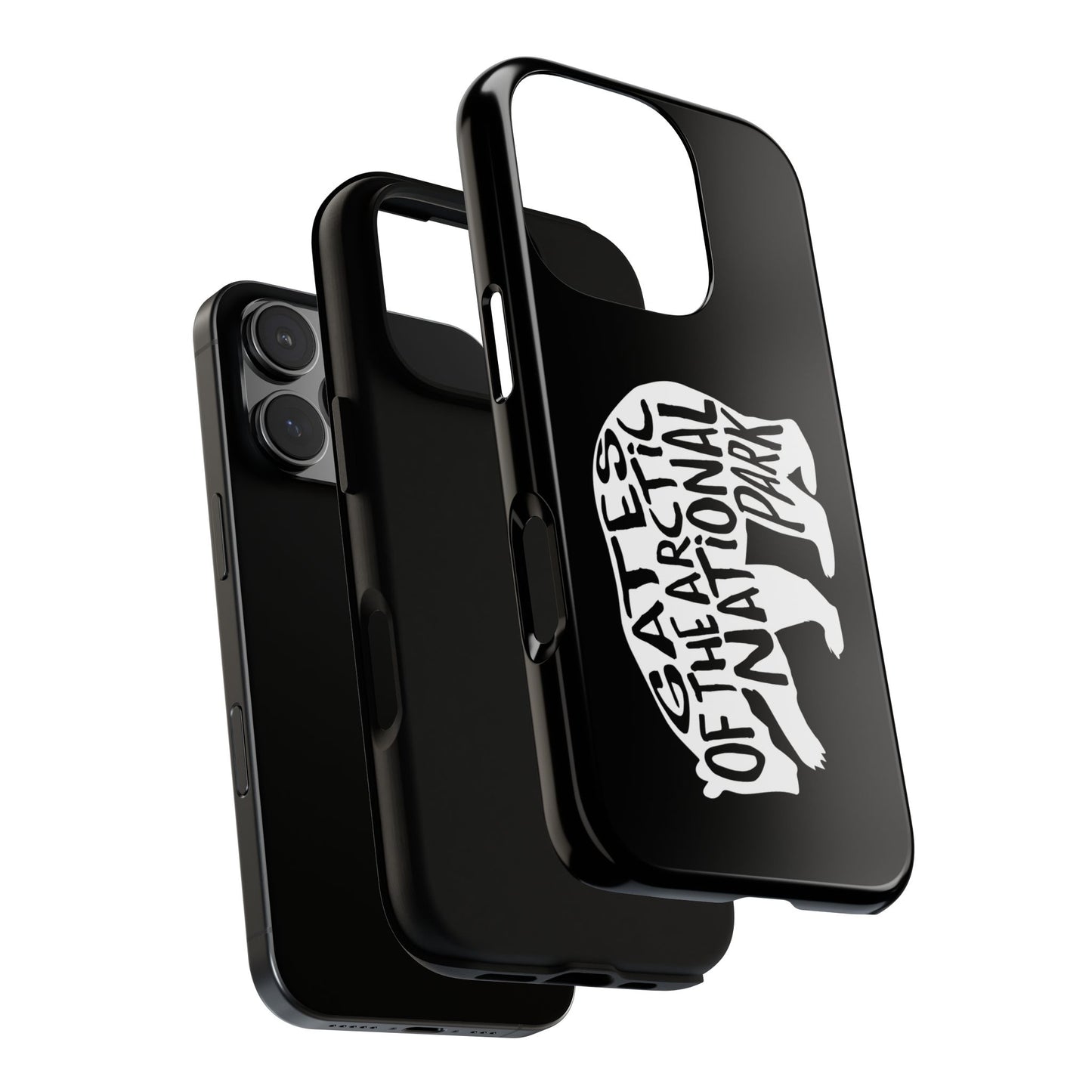 Gates of the Arctic National Park Phone Case - Grizzly Bear Design