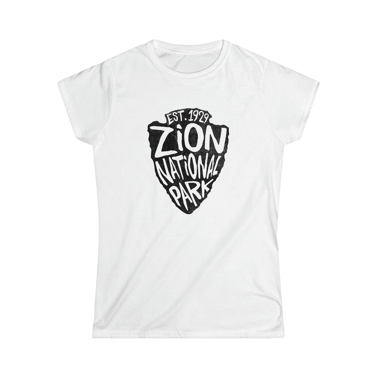 Zion National Park Women's T-Shirt - Arrowhead Design