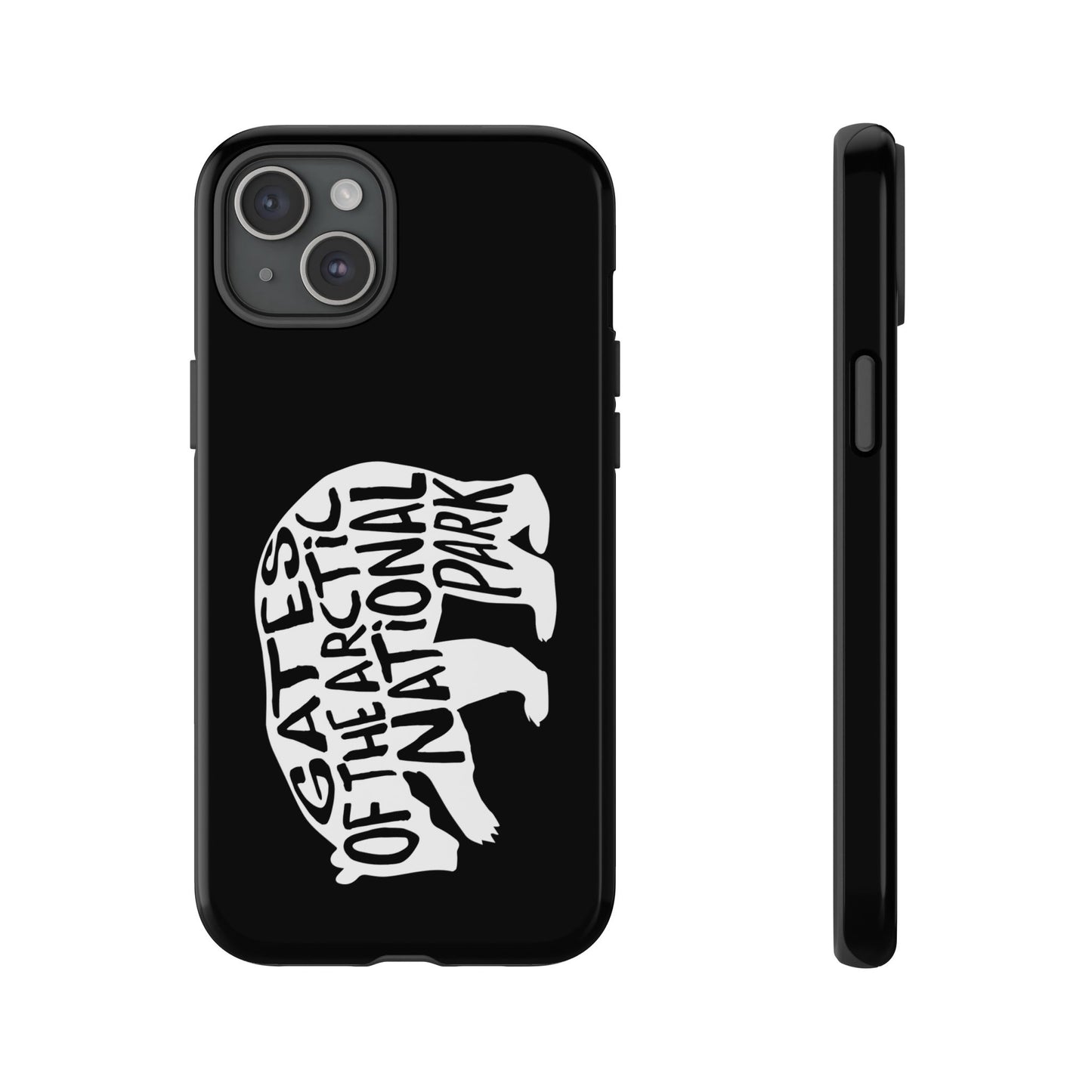 Gates of the Arctic National Park Phone Case - Grizzly Bear Design