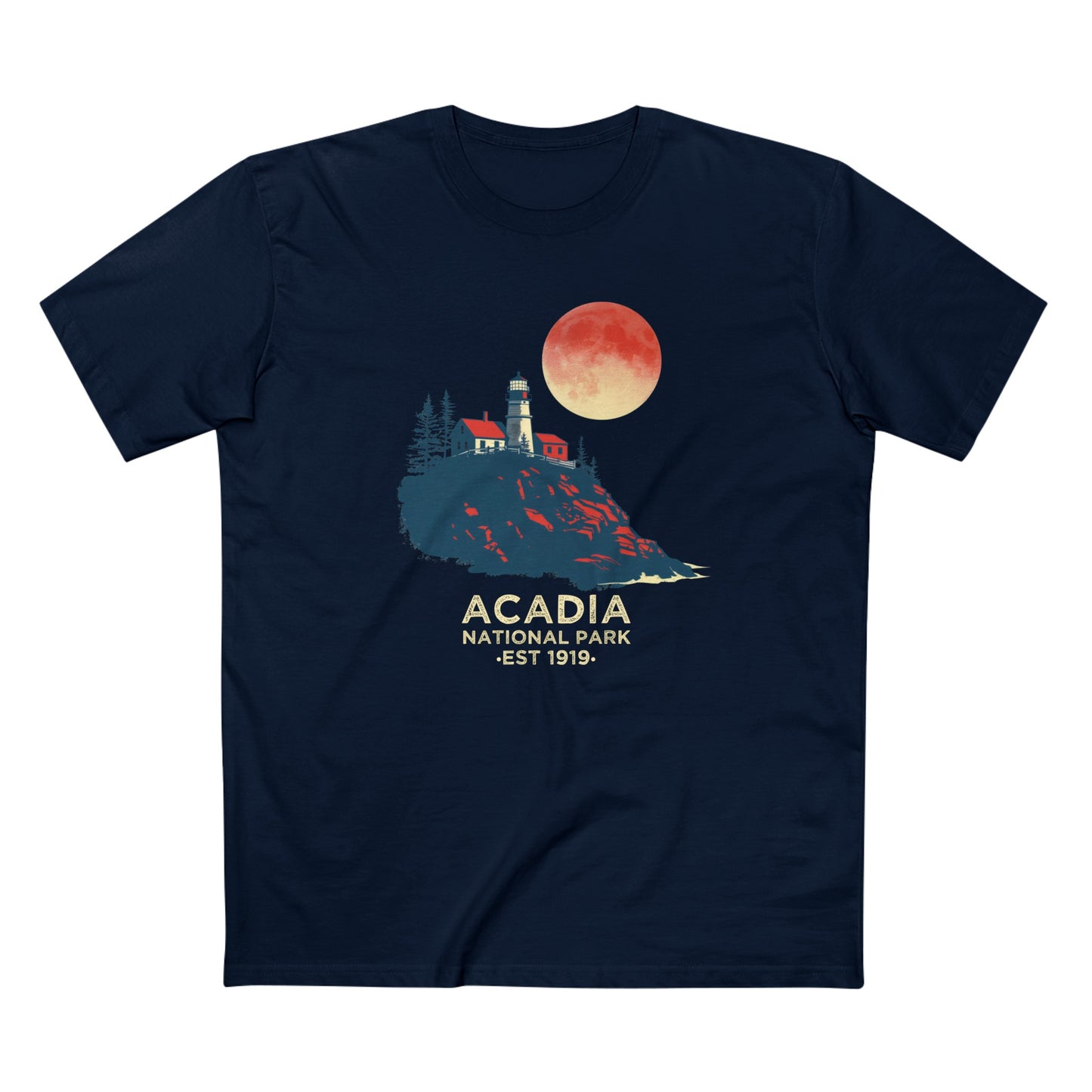 Acadia National Park T-Shirt - Lighthouse