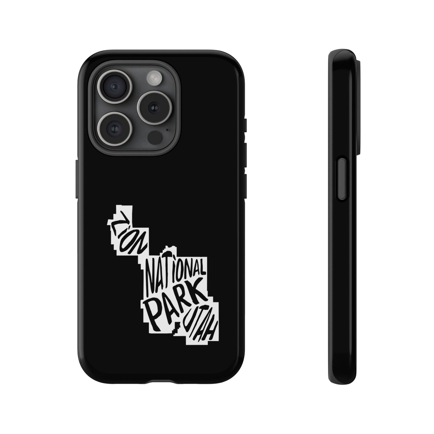Zion National Park Phone Case - Map Design
