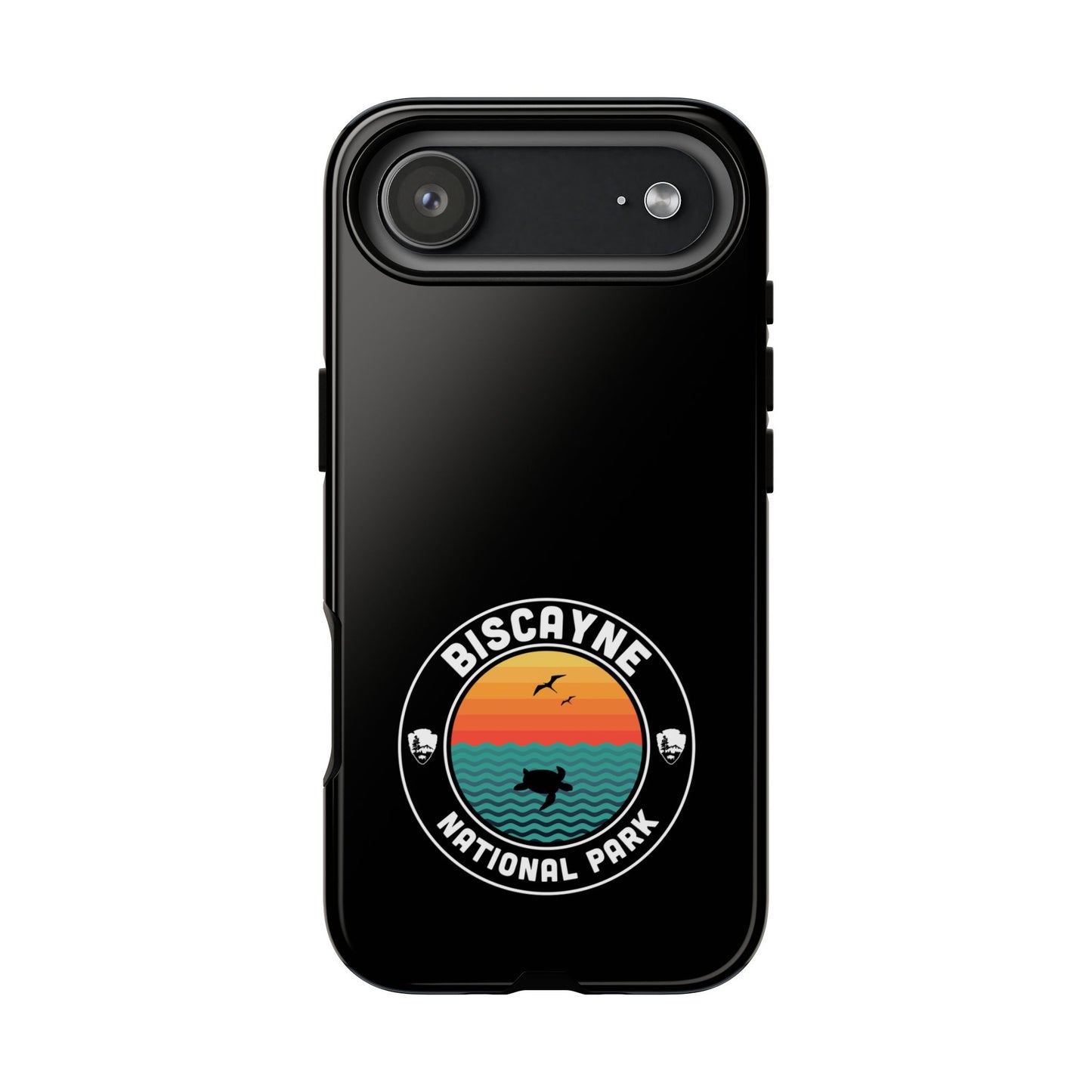 Biscayne National Park Phone Case - Round Emblem Design