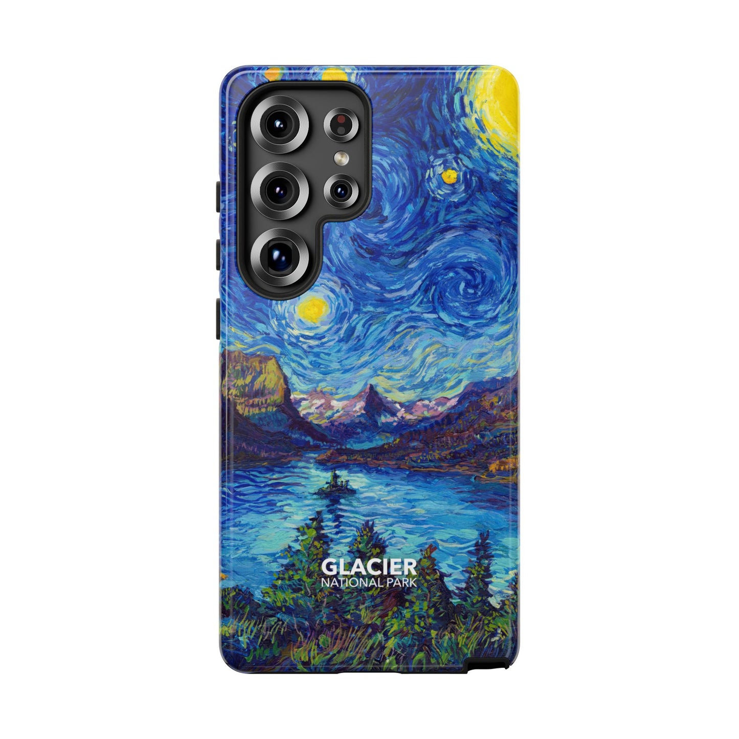 Glacier National Park Phone Case - Starry Night