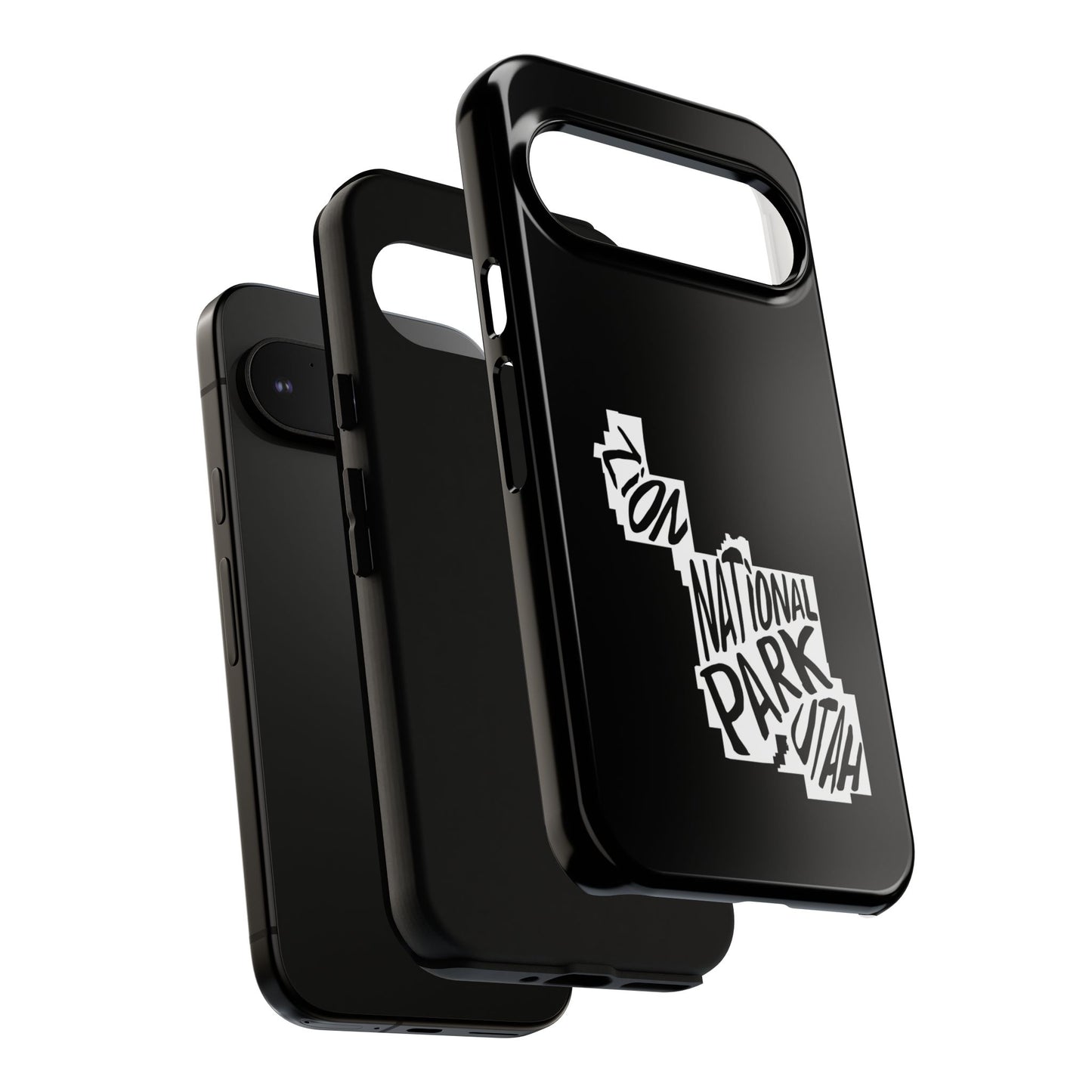 Zion National Park Phone Case - Map Design