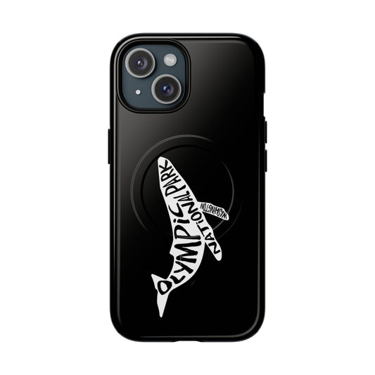 Olympic National Park iPhone Case with MagSafe - Humpback Whale Design