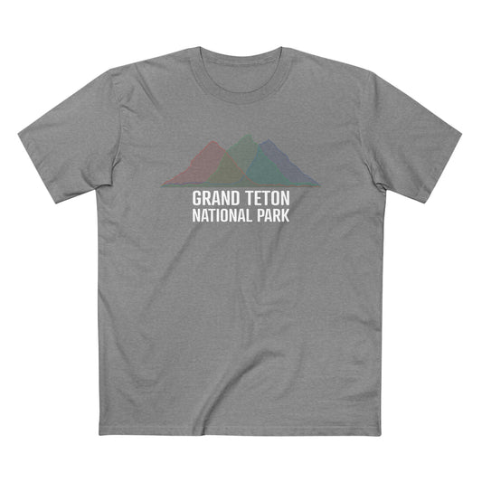 Grand Teton National Park T-Shirt - Histogram Design