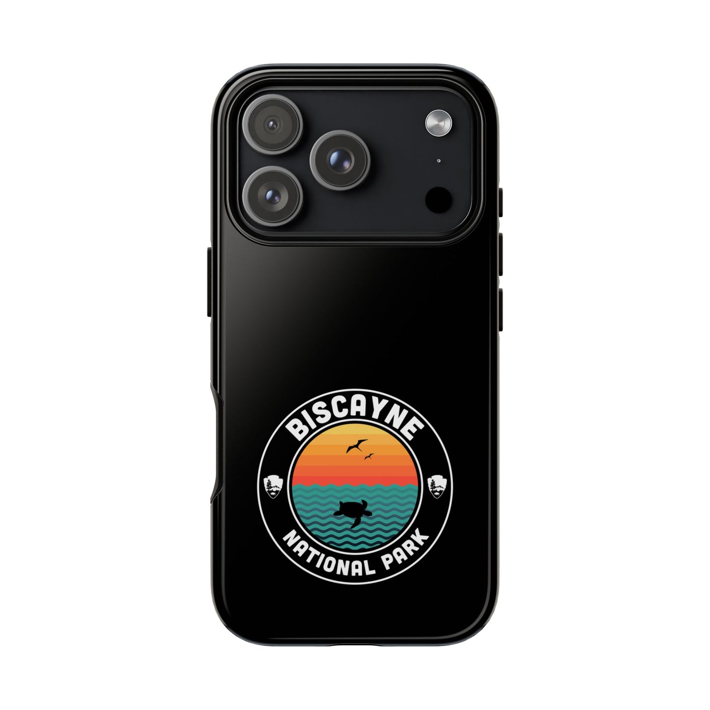 Biscayne National Park Phone Case - Round Emblem Design