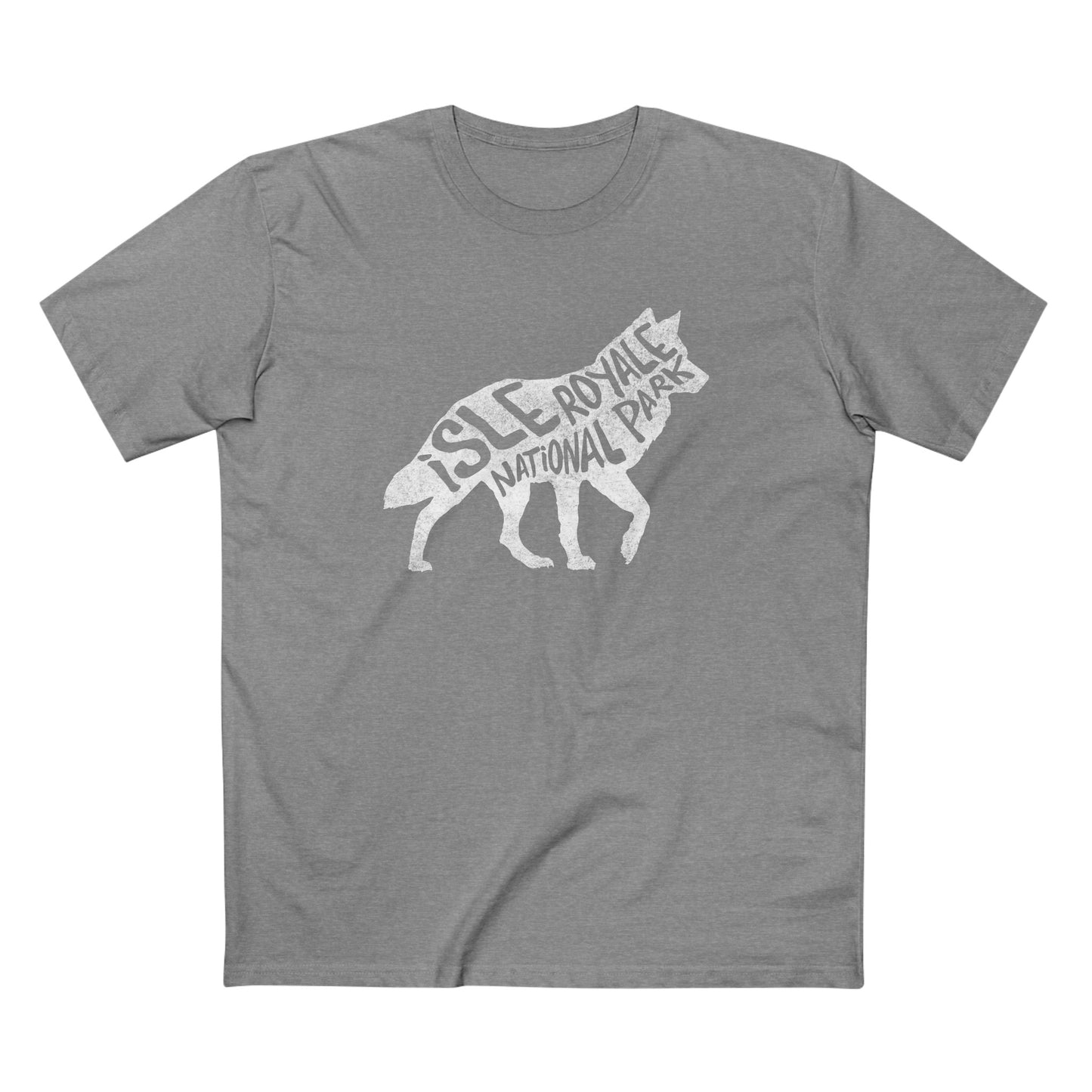 Isle Royale National Park T-Shirt - Gray Wolf