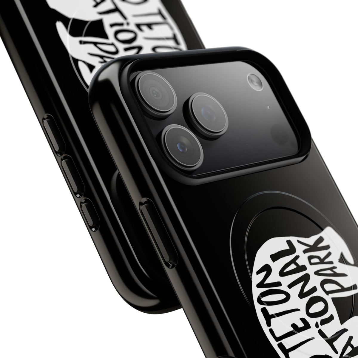 Grand Teton National Park iPhone Case with MagSafe - Grizzly Bear Design