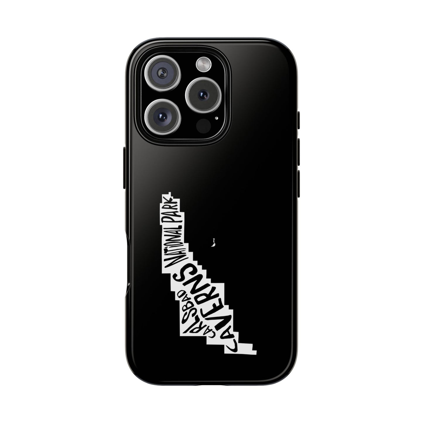 Carlsbad Caverns National Park Phone Case - Map Design