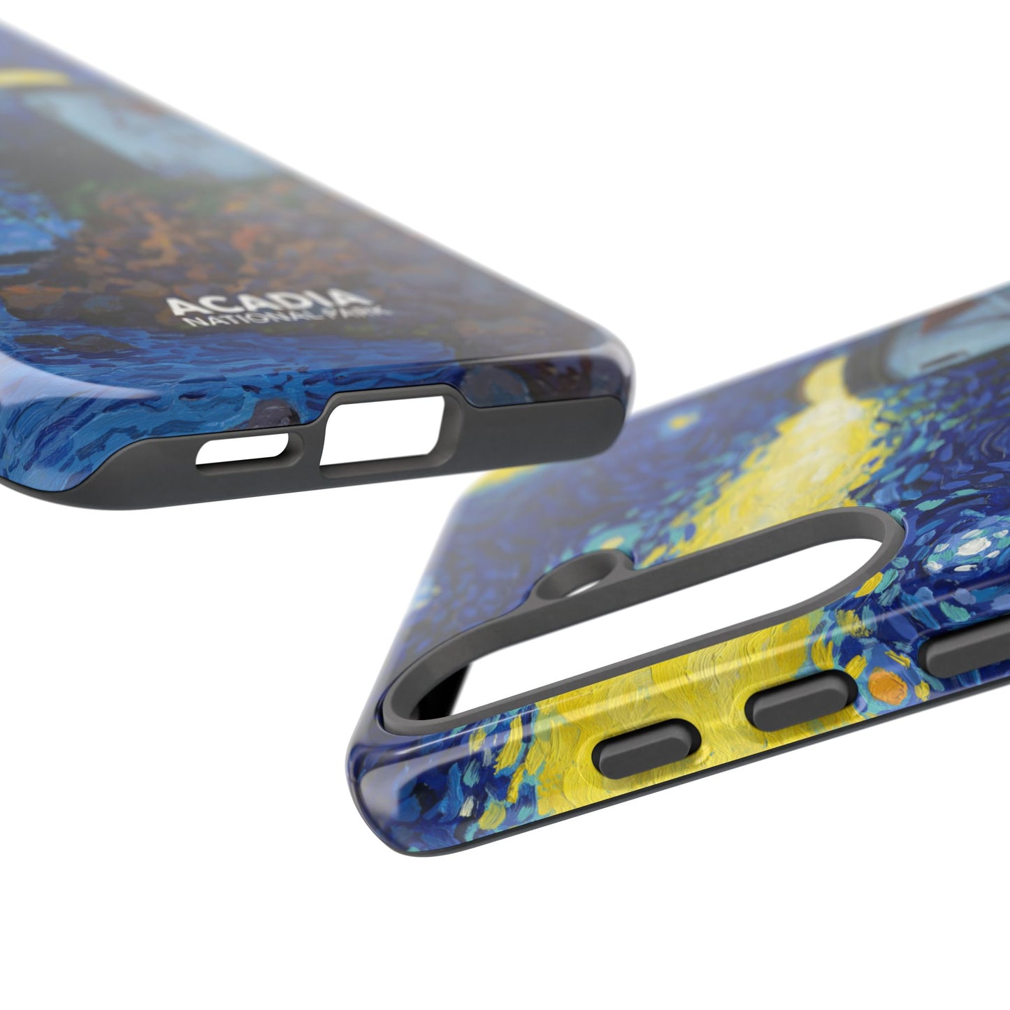 Acadia National Park Phone Case - Starry Night Lighthouse