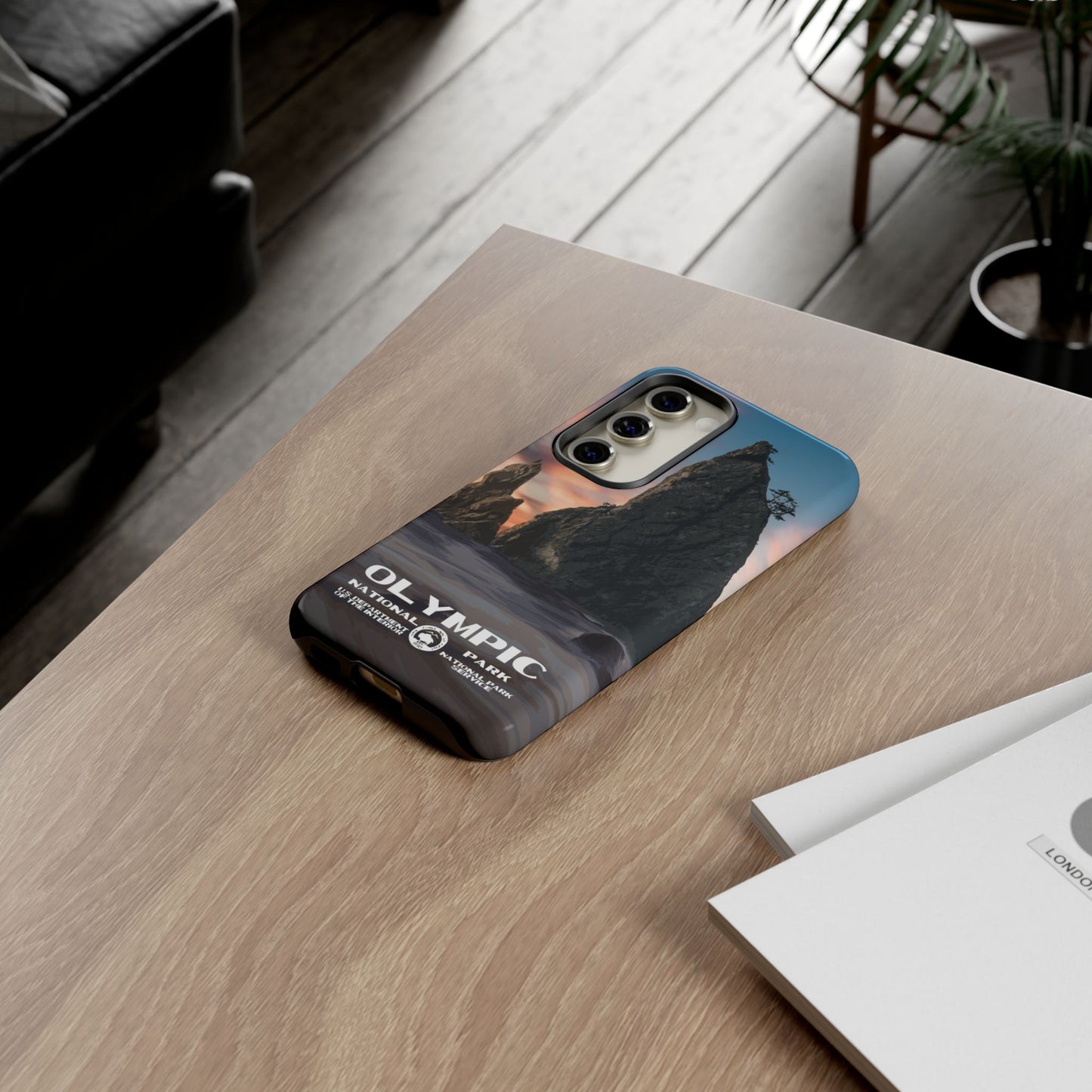 Olympic National Park Phone Case - WPA Style