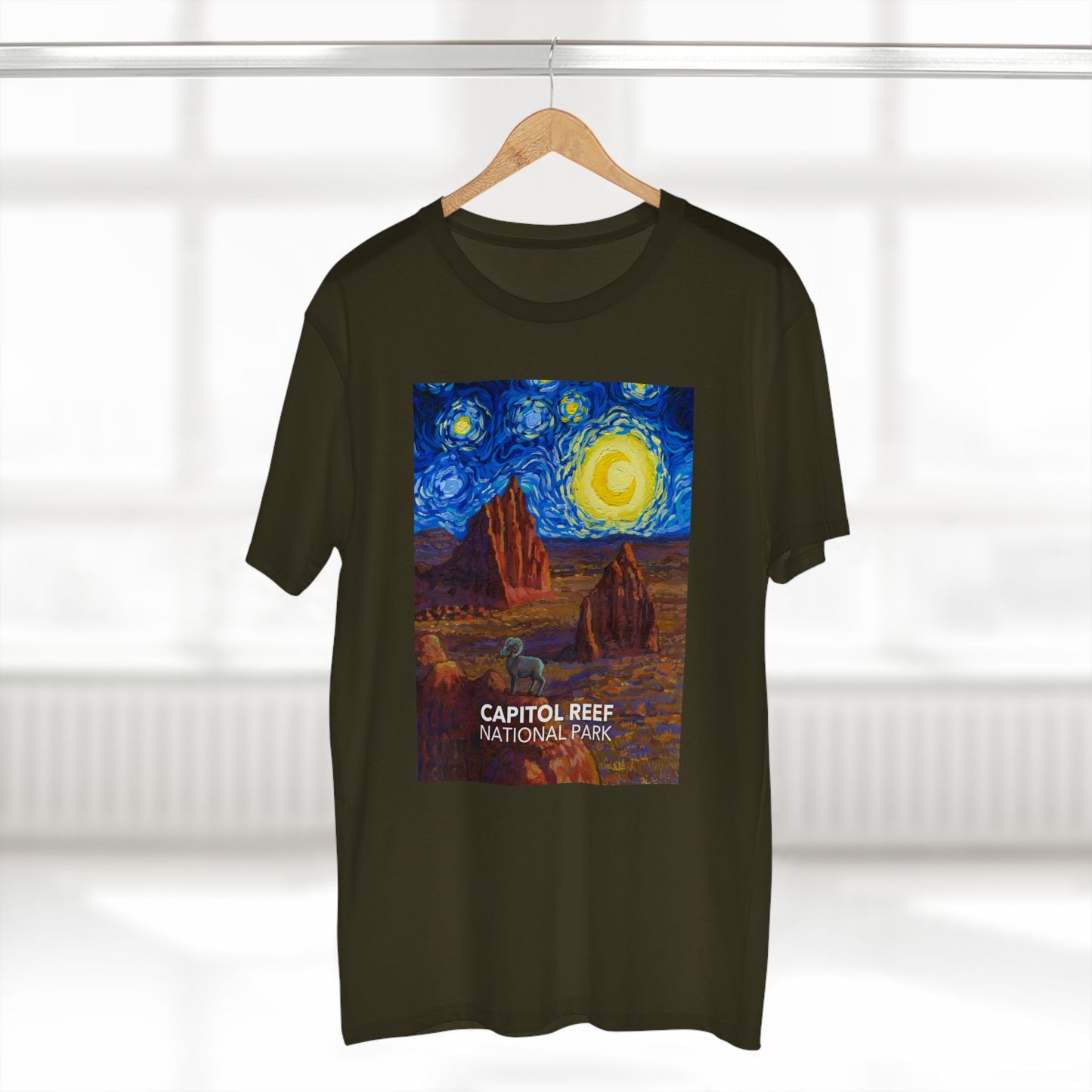 Capitol Reef National Park T-Shirt - The Starry Night