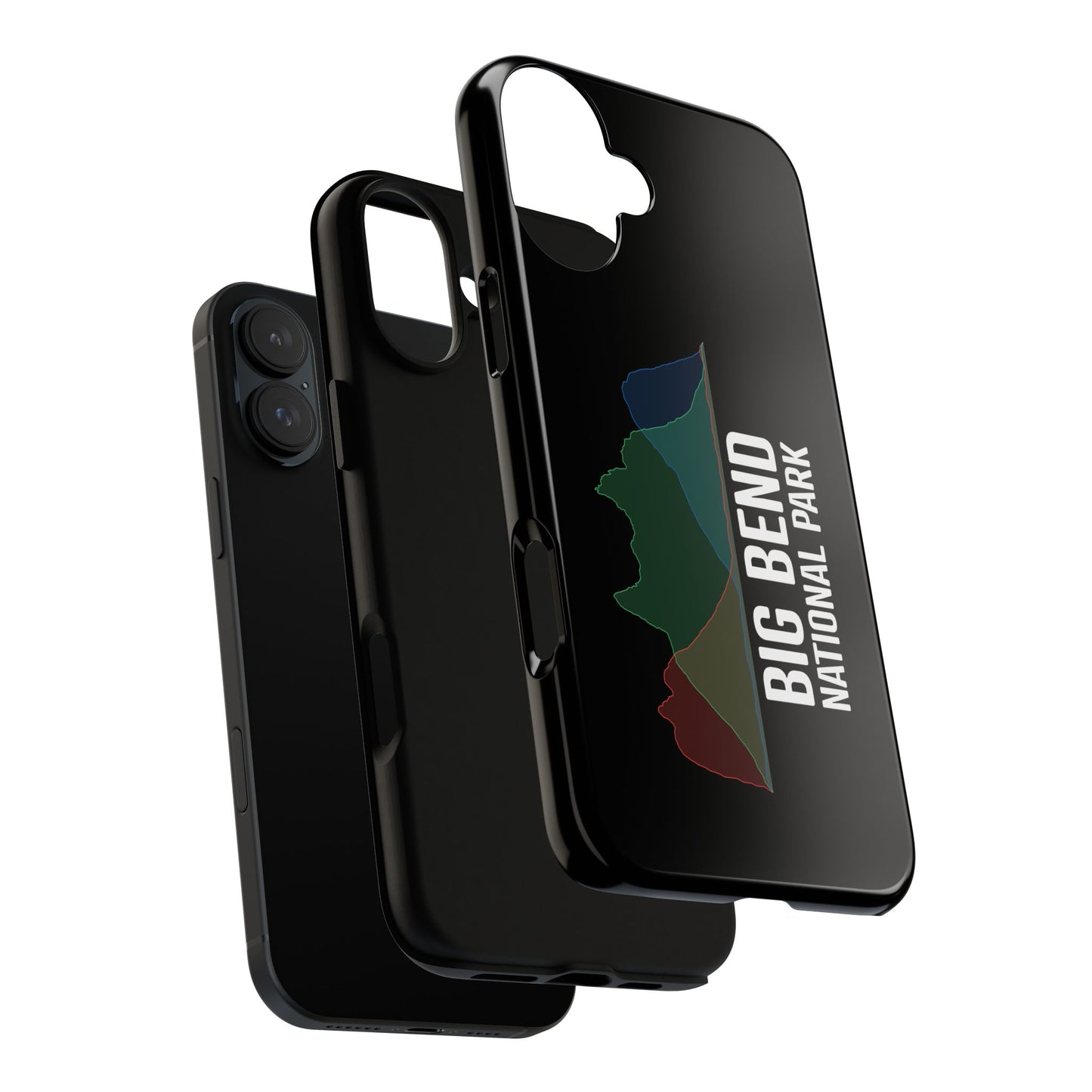 Big Bend National Park Phone Case - Histogram Design