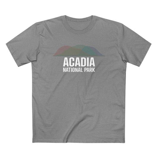 Acadia National Park T-Shirt - Histogram Design