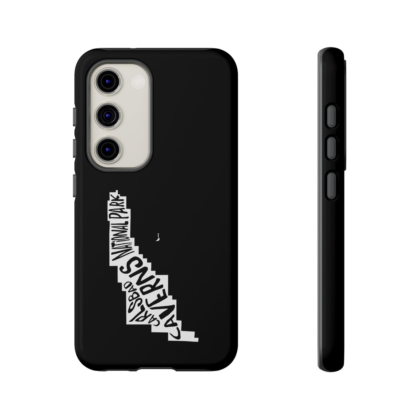 Carlsbad Caverns National Park Phone Case - Map Design