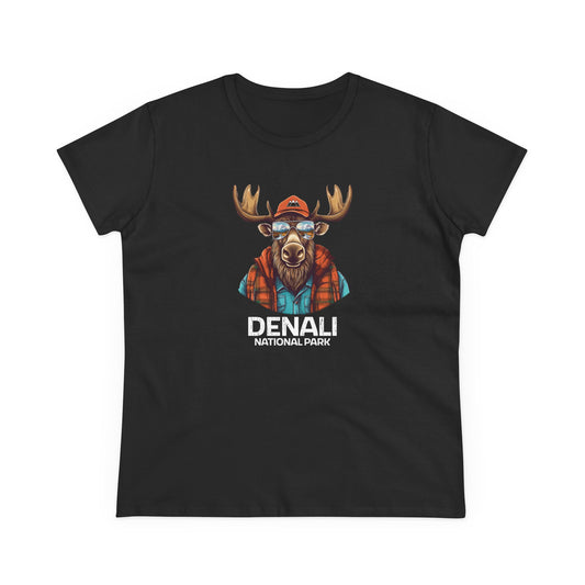 Denali National Park Women's T-Shirt - Cool Moose
