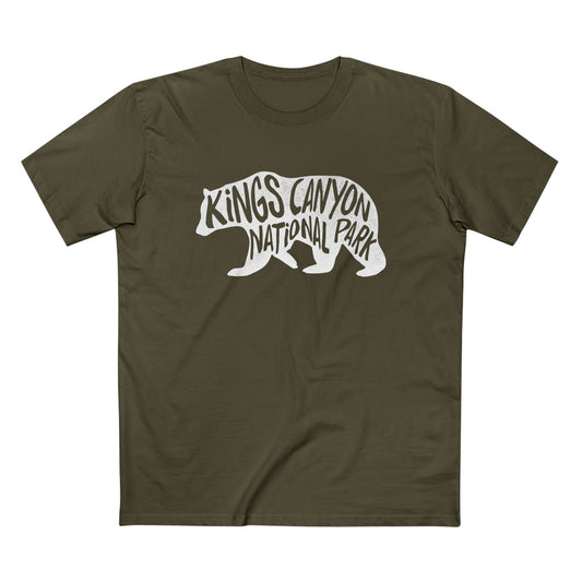 Kings Canyon National Park T-Shirt - Black Bear