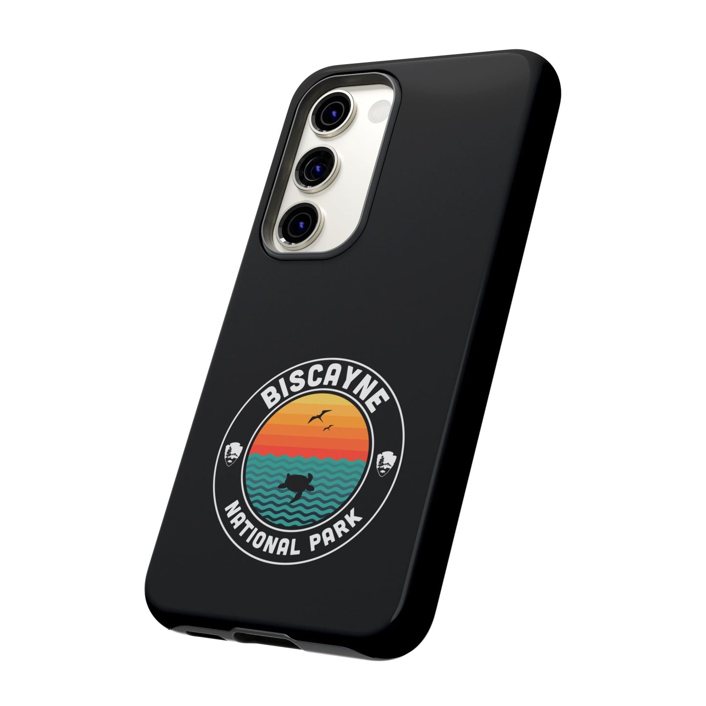 Biscayne National Park Phone Case - Round Emblem Design