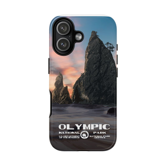 Olympic National Park Phone Case - WPA Style