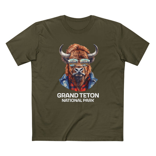 Grand Teton National Park T-Shirt - Bison