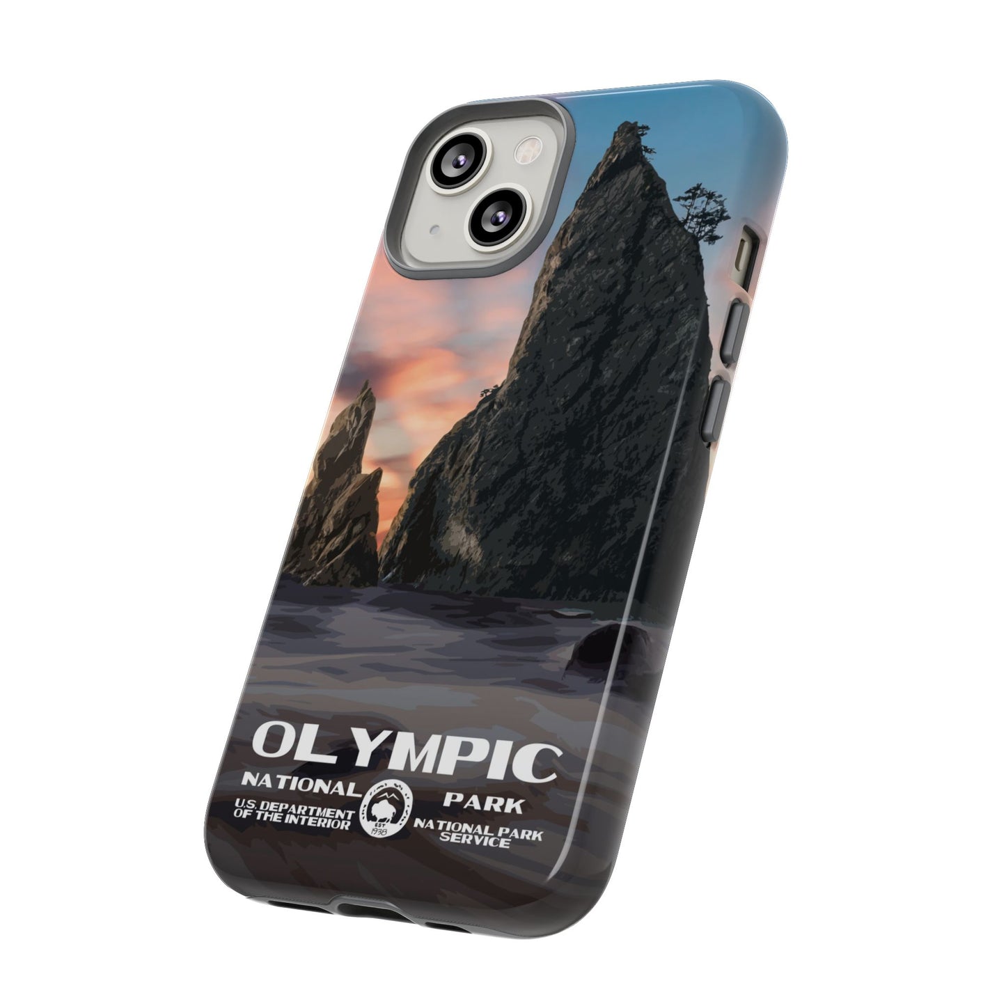 Olympic National Park Phone Case - WPA Style