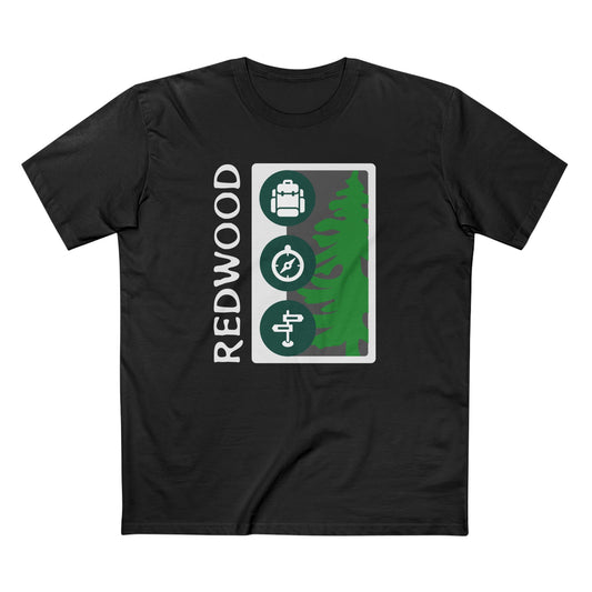 Redwood National Park T-Shirt Tree Graphic