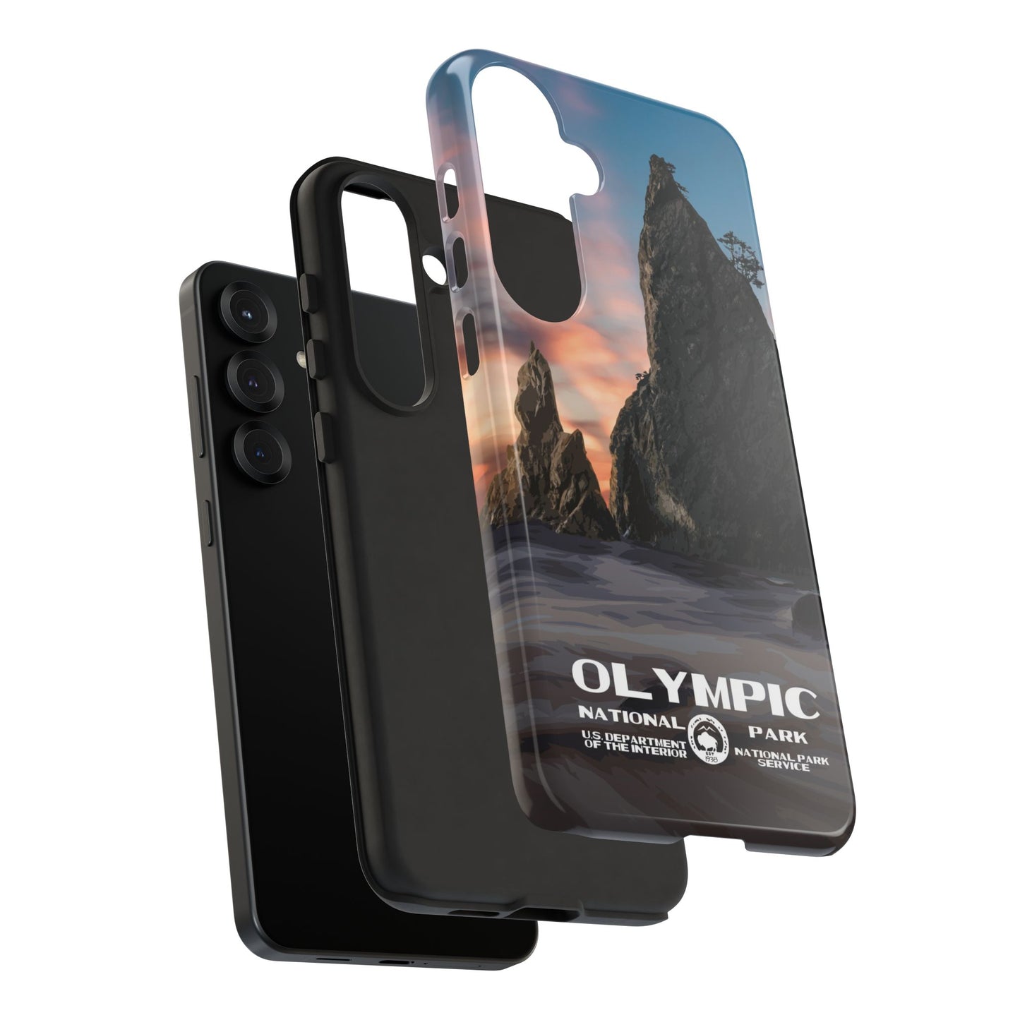 Olympic National Park Phone Case - WPA Style