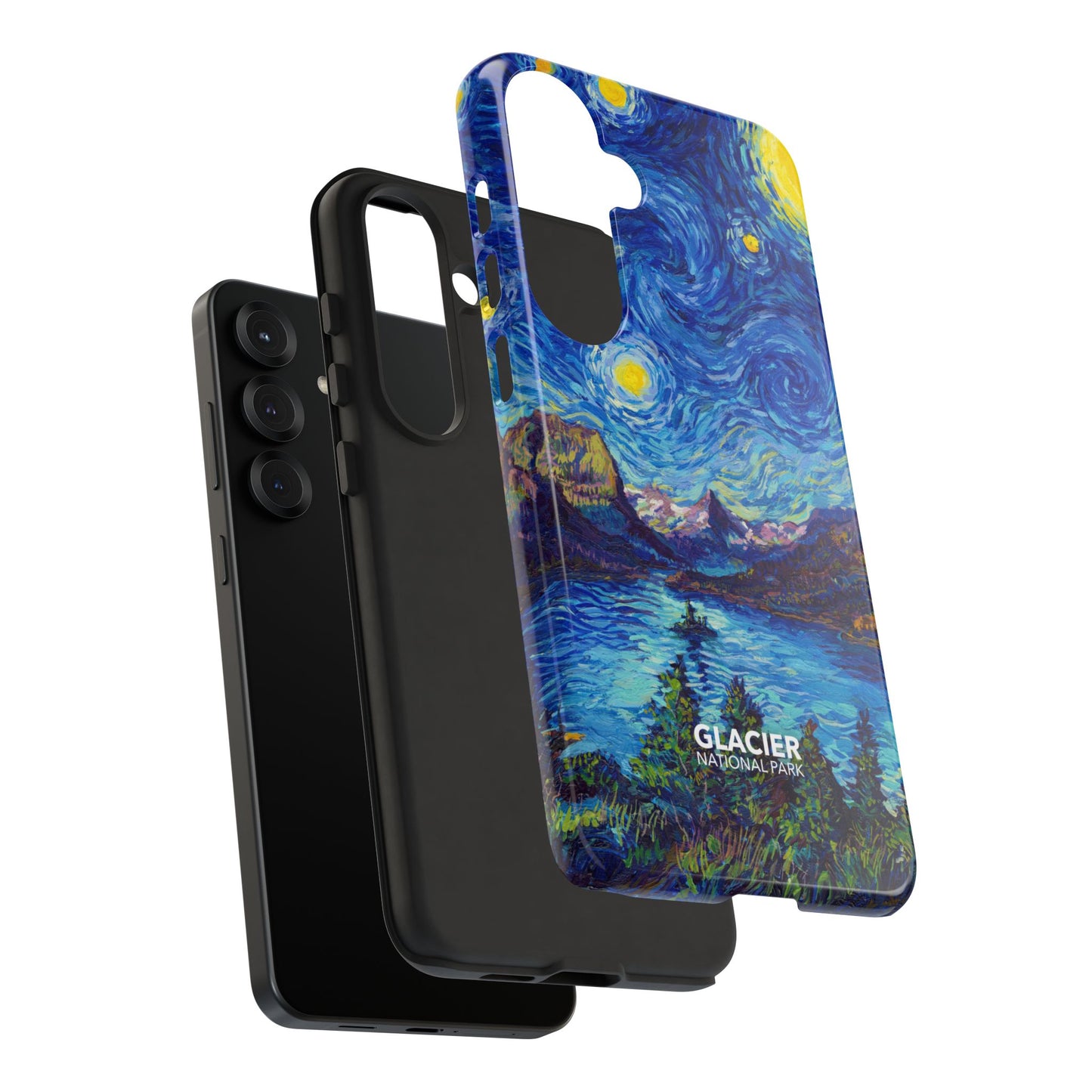 Glacier National Park Phone Case - Starry Night