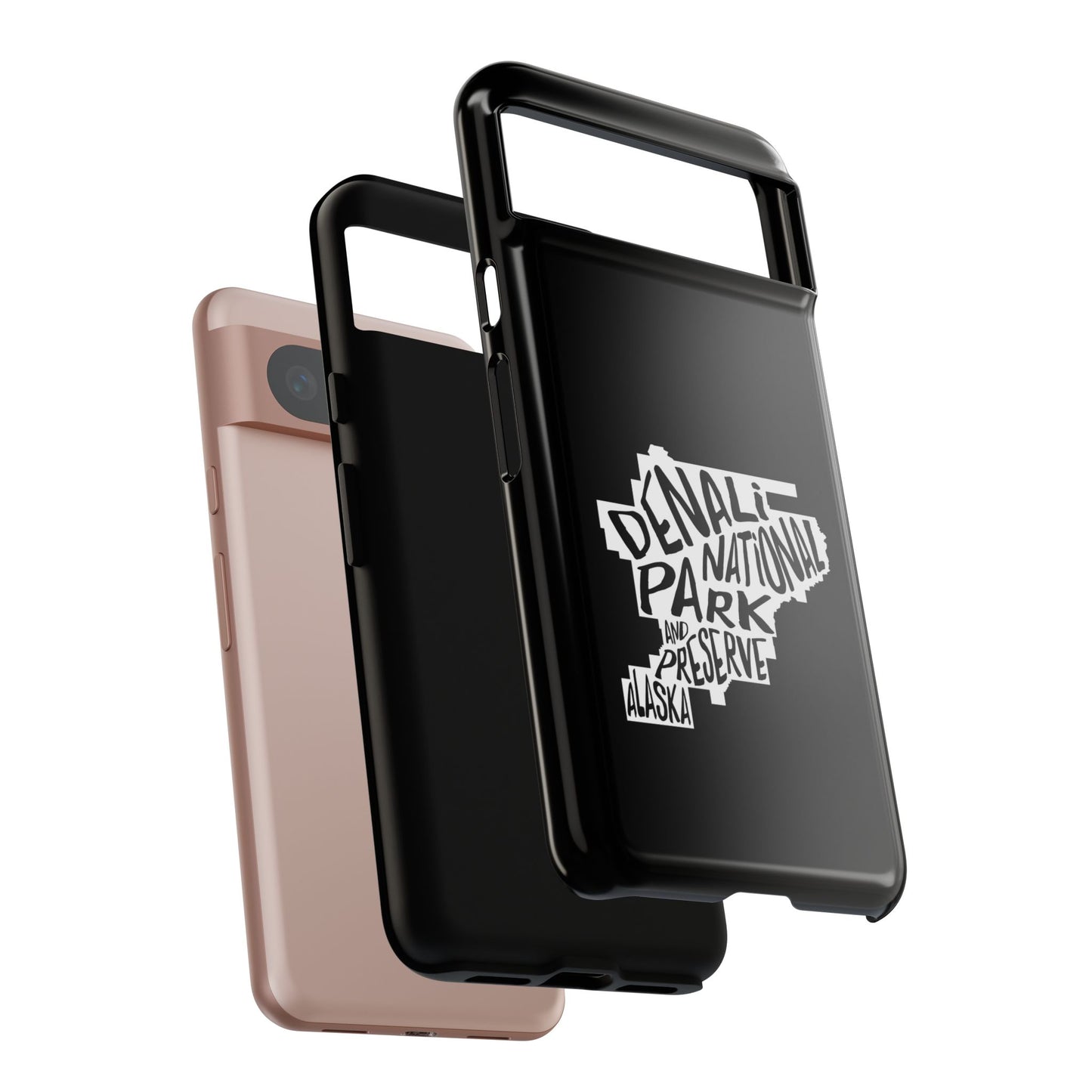 Denali National Park Phone Case - Map Design