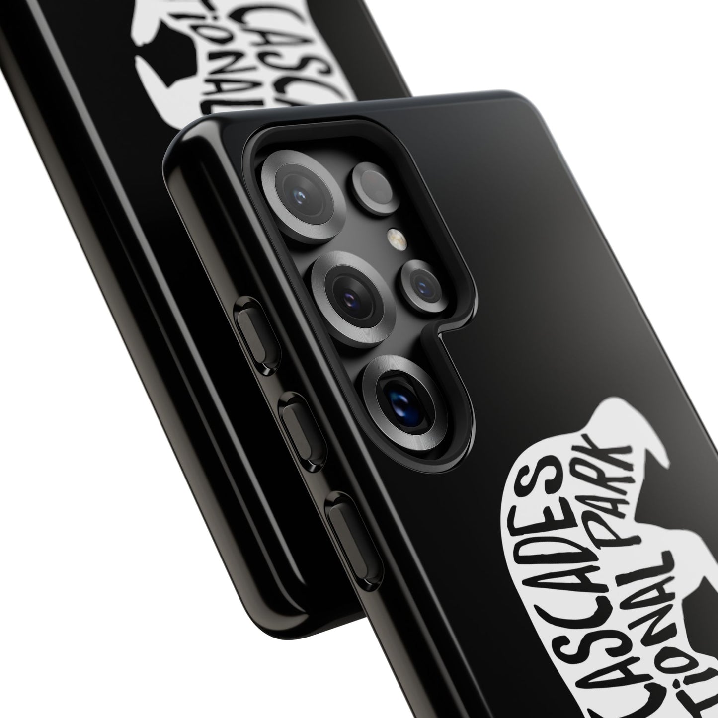 North Cascades National Park Phone Case - Black Bear Design