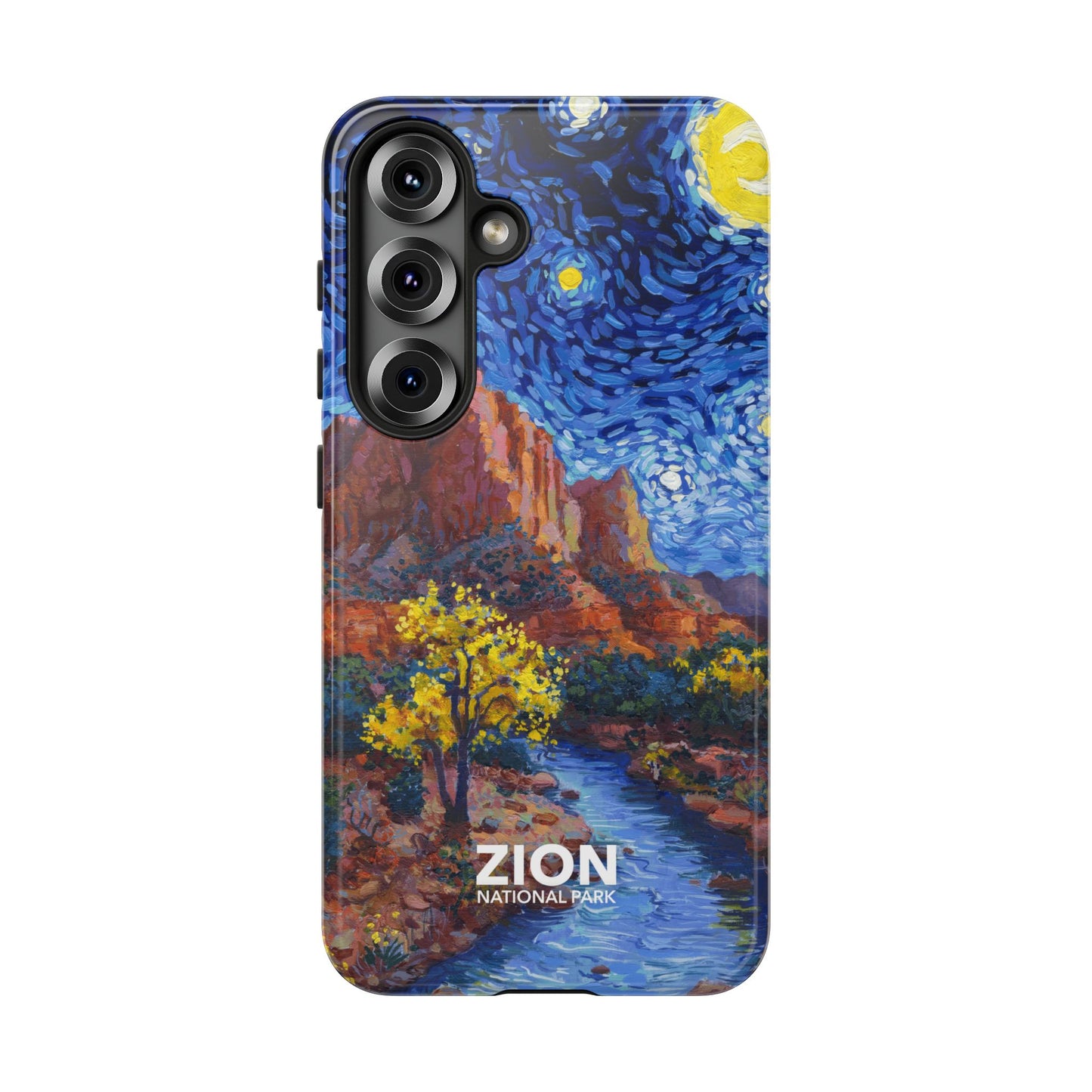 Zion National Park Phone Case - Starry Night