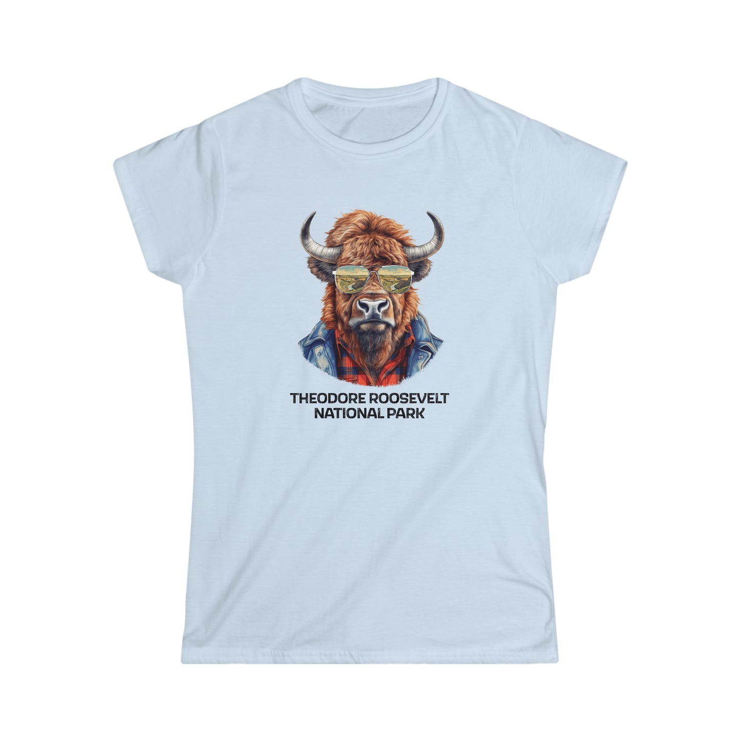 Theodore Roosevelt National Park Women's T-Shirt - Cool Bison