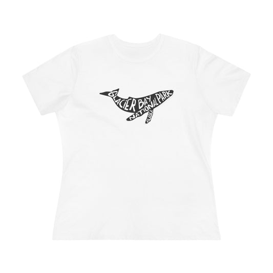 Glacier Bay National Park Women's T-Shirt - Humpback Whale
