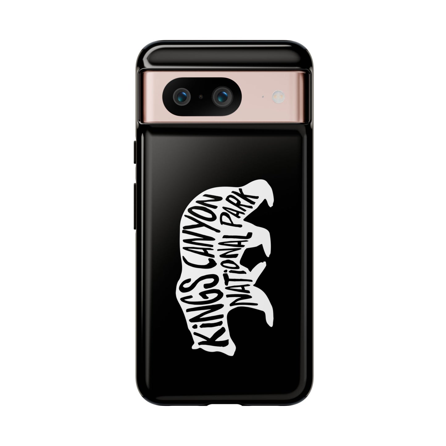 Kings Canyon National Park Phone Case - Black Bear Design